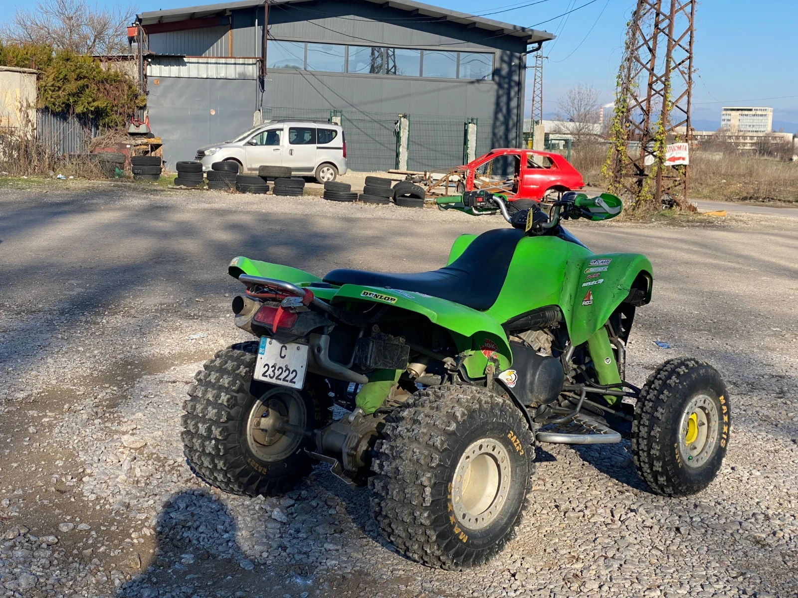 Kawasaki Kfx 700 - изображение 4