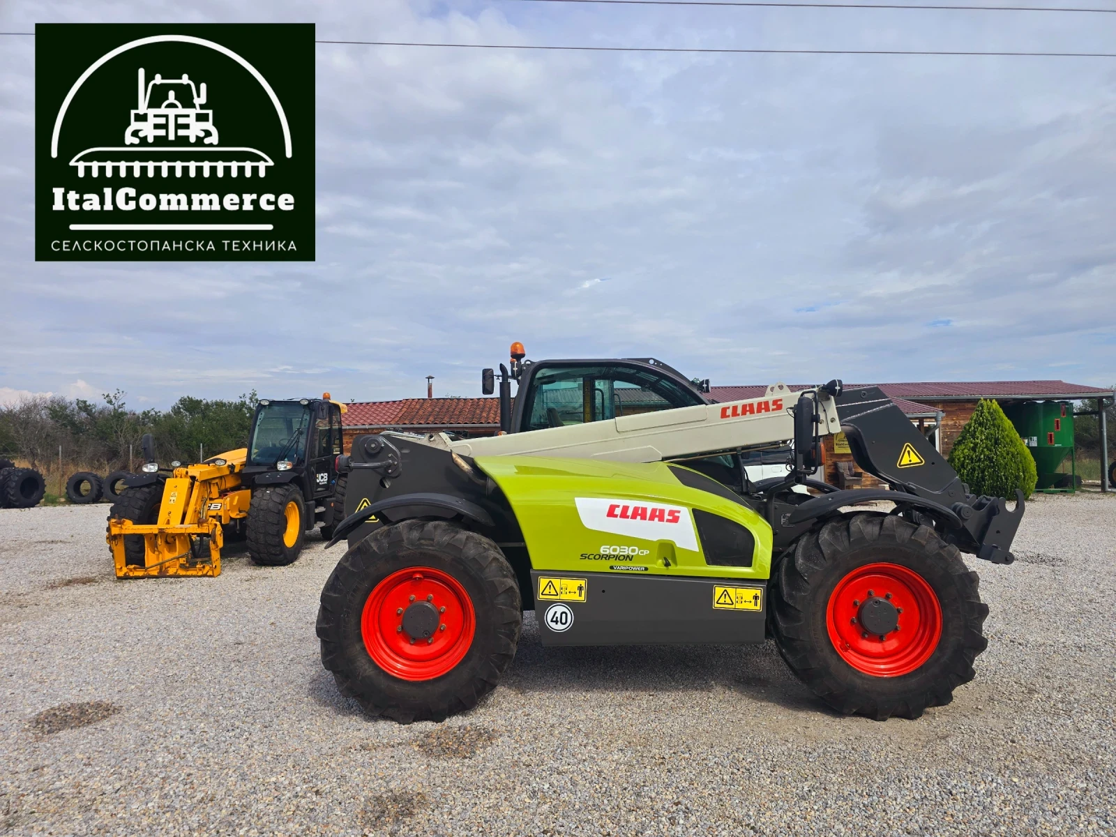 Телескопичен товарач Claas SCORPION 6030, снимка 2 - Селскостопанска техника - 55040469