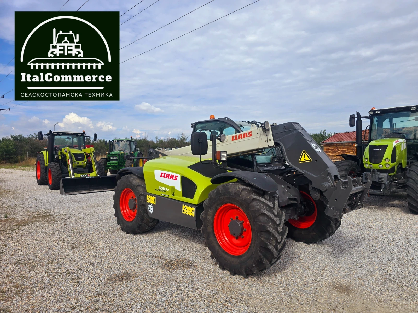 Телескопичен товарач Claas SCORPION 6030