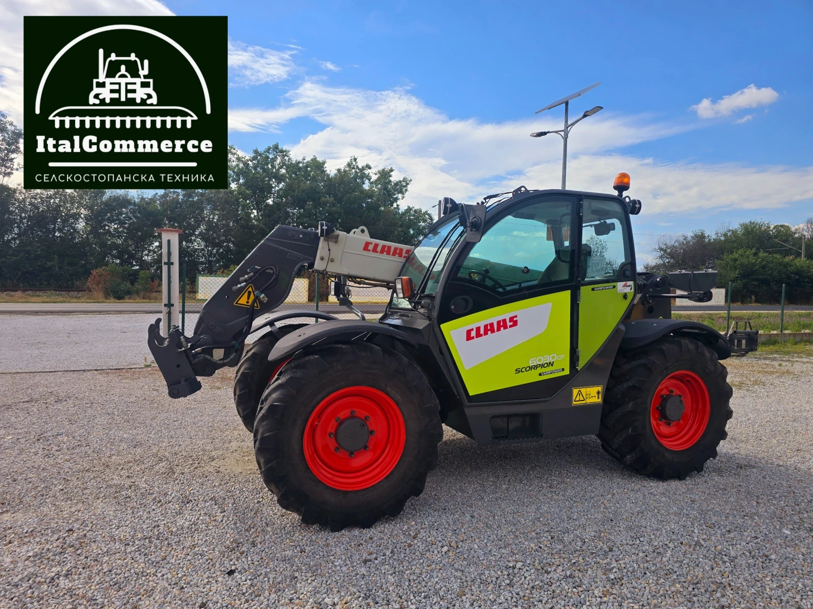 Телескопичен товарач Claas SCORPION 6030, снимка 7 - Селскостопанска техника - 55040469