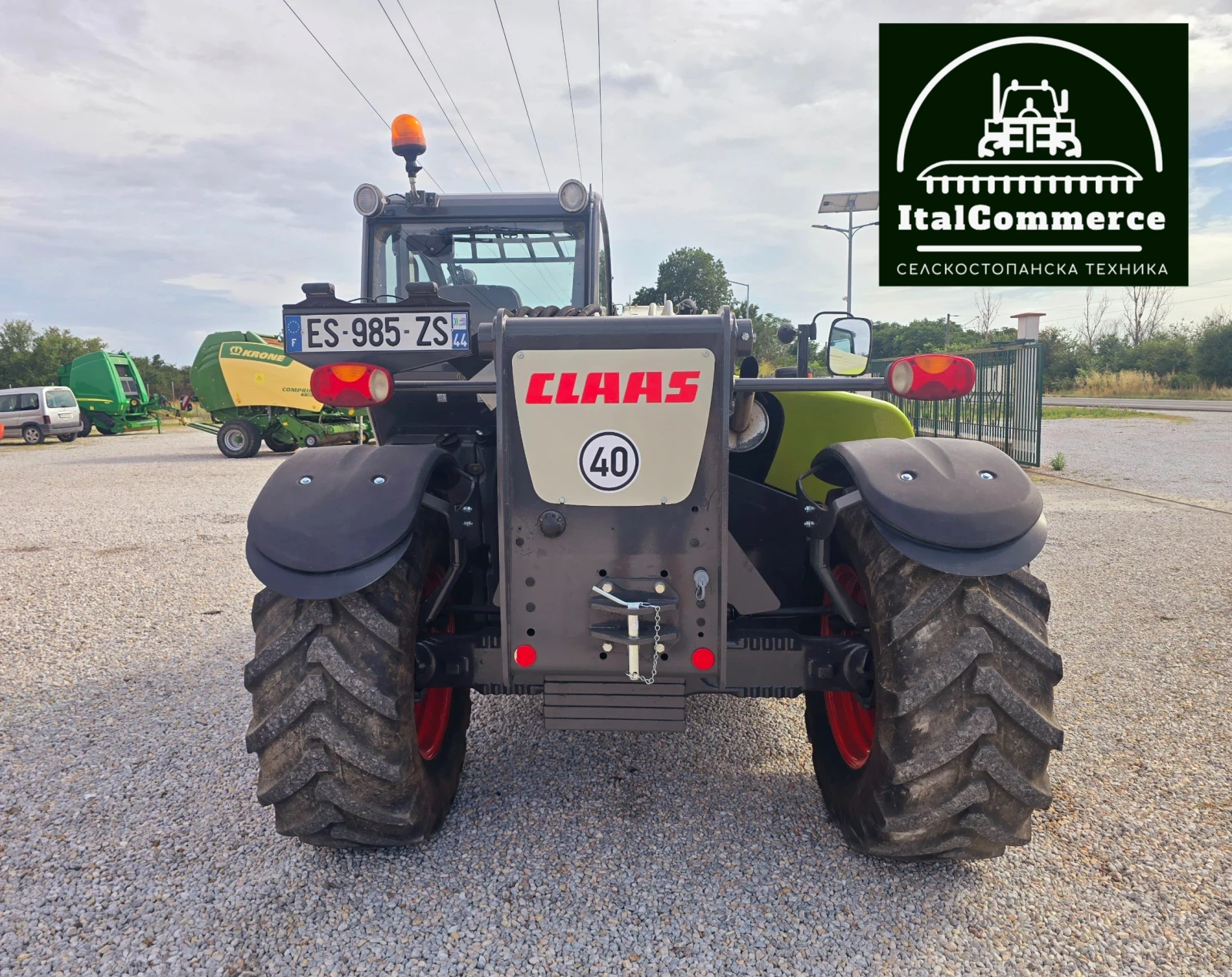 Телескопичен товарач Claas SCORPION 6030, снимка 4 - Селскостопанска техника - 55040469