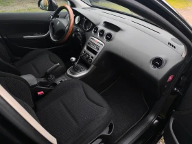Peugeot 308 -1.6HDI-109кс-6 скорости-КЛИМАТРОНИК-ПАНОРАМА, снимка 14