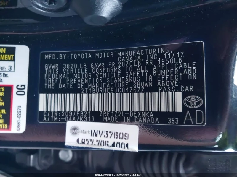 Toyota Corolla 1.8l Le, снимка 9 - Автомобили и джипове - 53584986