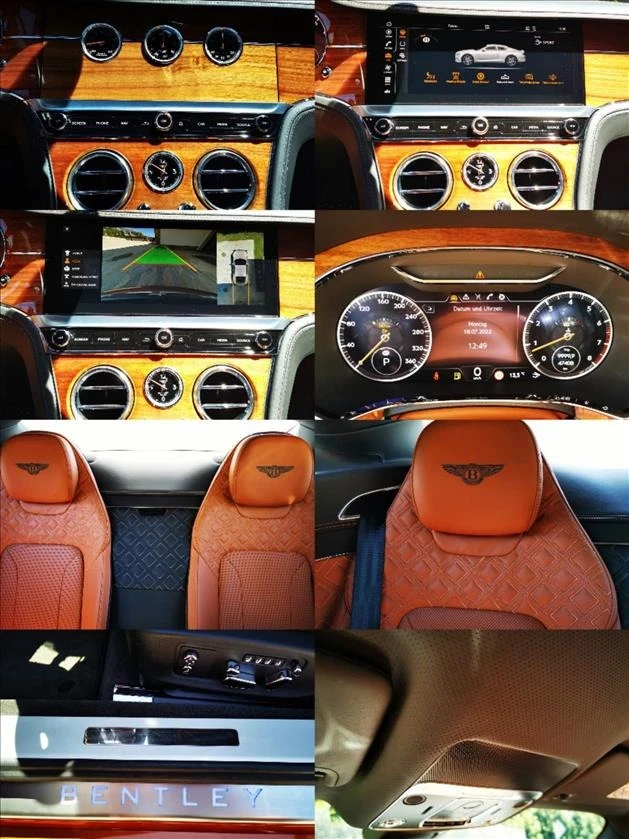 Bentley Continental gt W12 MULLINER TOURING CITY, снимка 13 - Автомобили и джипове - 46779615