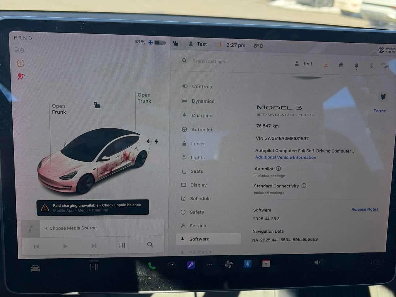 Tesla Model 3 * Standard Range * PANO* ПОДГРЕВ* KEYLESS*  - изображение 8