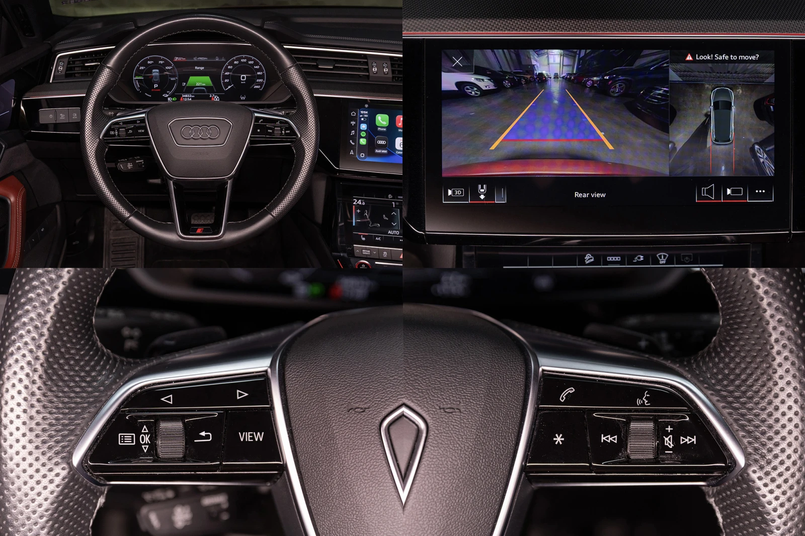 Audi E-Tron Sportback S 95 kWh quattro (Гаранция до 2027), снимка 14 - Автомобили и джипове - 53801126