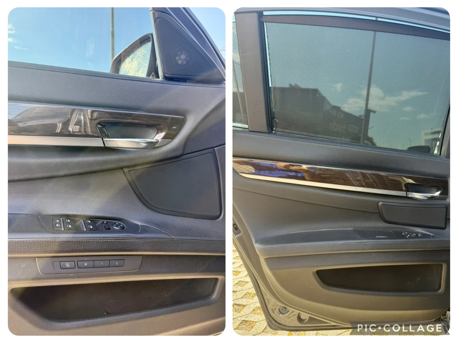 BMW 730 Сменени вериги;NIGHTVISION:HEAD UP:FULL, снимка 15 - Автомобили и джипове - 54662998