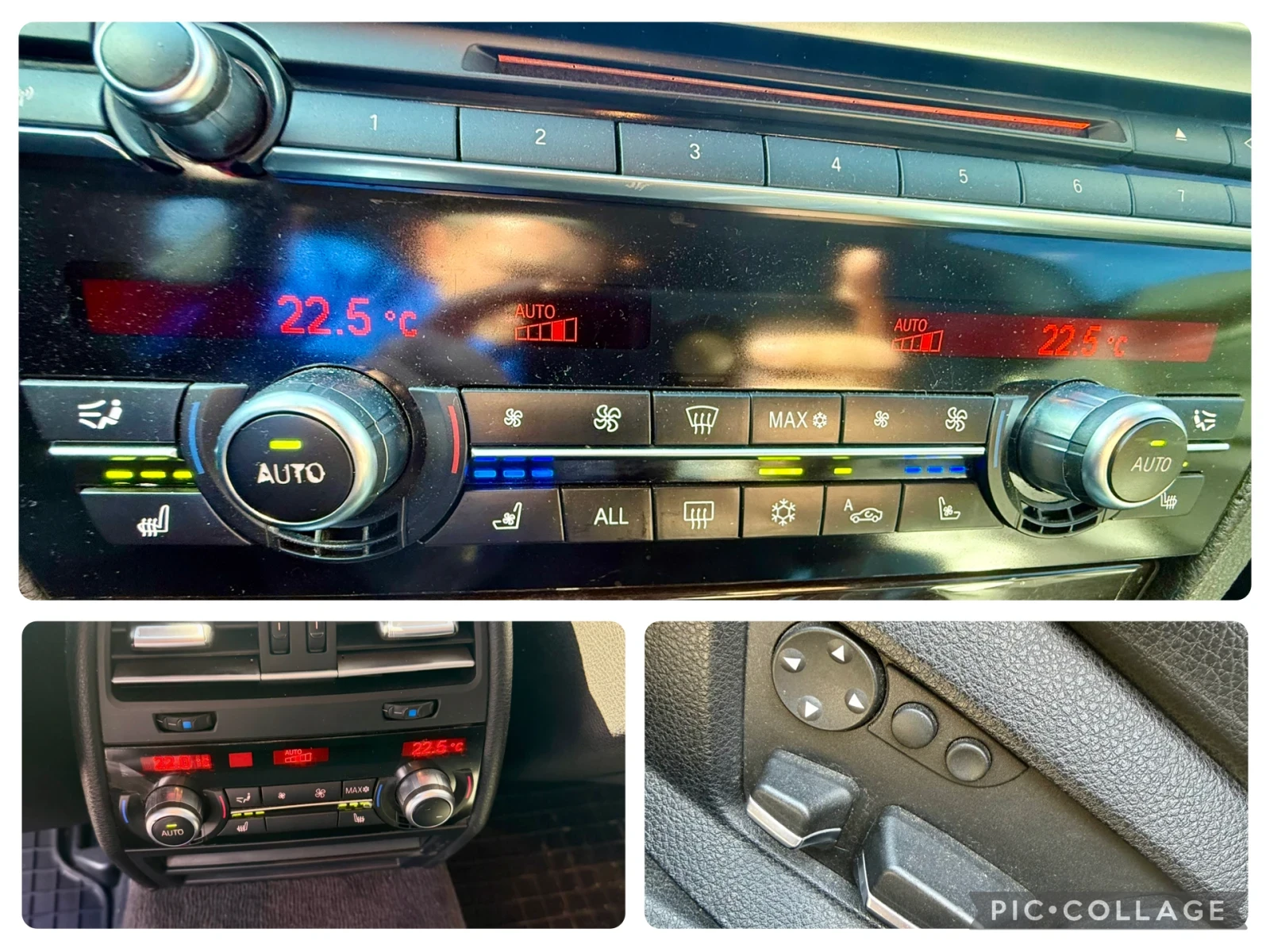 BMW 730 Сменени вериги;NIGHTVISION:HEAD UP:FULL, снимка 14 - Автомобили и джипове - 54662998