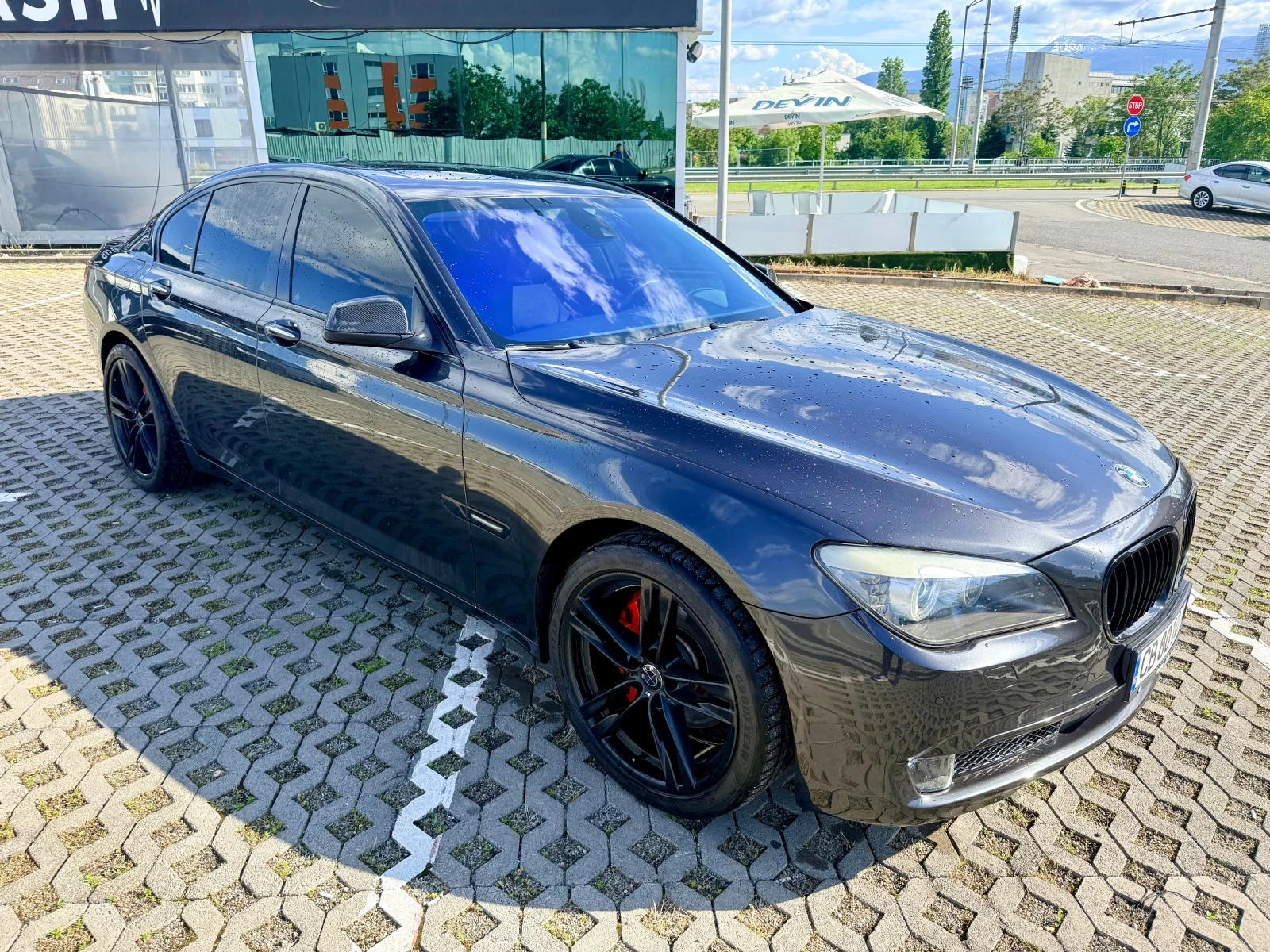 BMW 730 Сменени вериги;NIGHTVISION:HEAD UP:FULL, снимка 3 - Автомобили и джипове - 54662998
