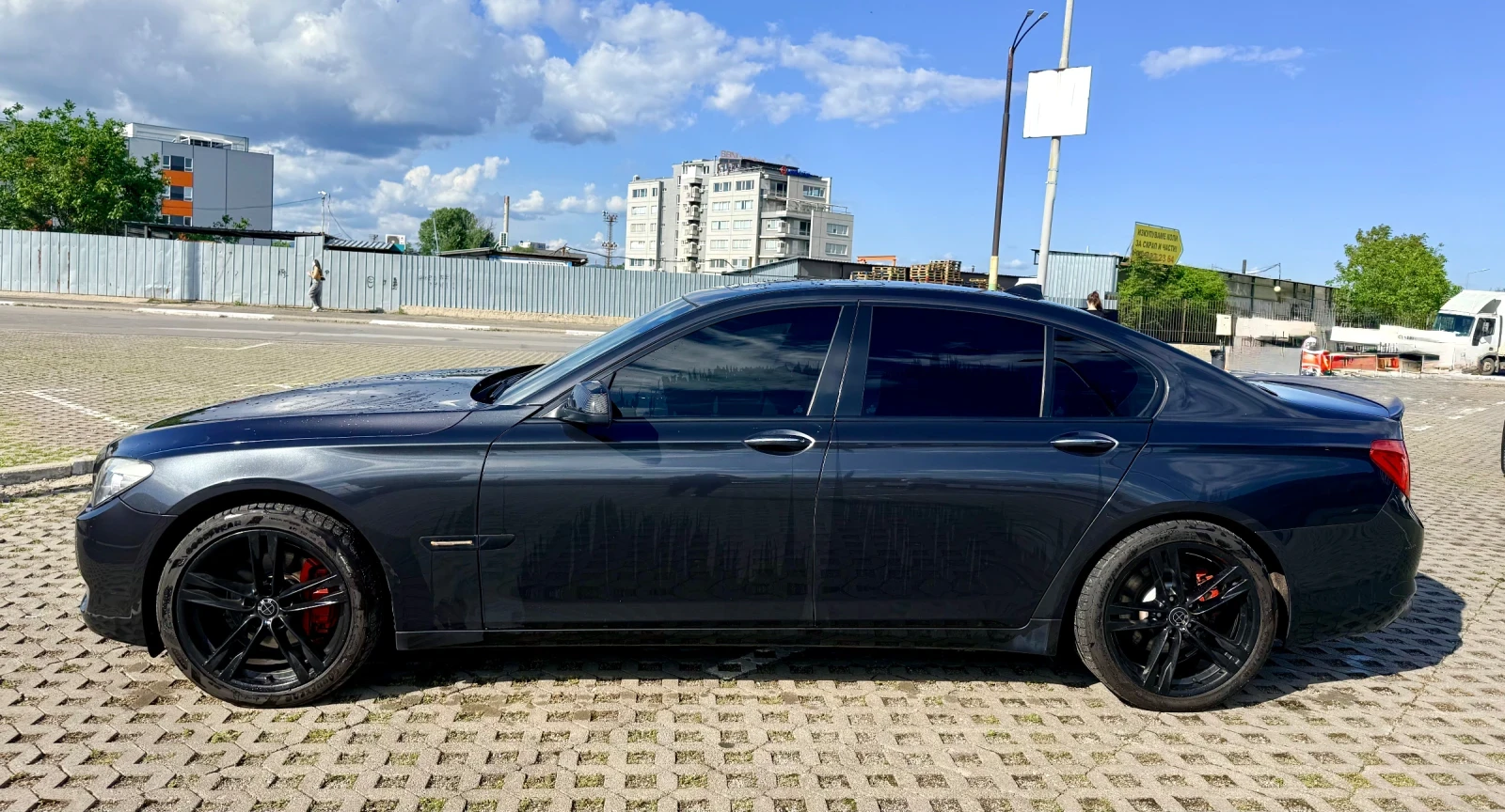 BMW 730 Сменени вериги;NIGHTVISION:HEAD UP:FULL, снимка 7 - Автомобили и джипове - 54662998