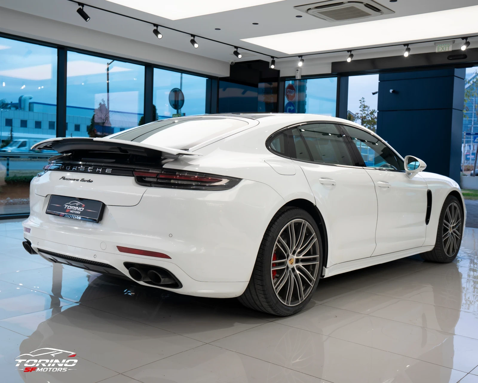 Porsche Panamera TURBO* SOFTCLOSE* BOSE* WHITE PEARL* PANO* FULLMAX | Mobile.bg � ����������� 5