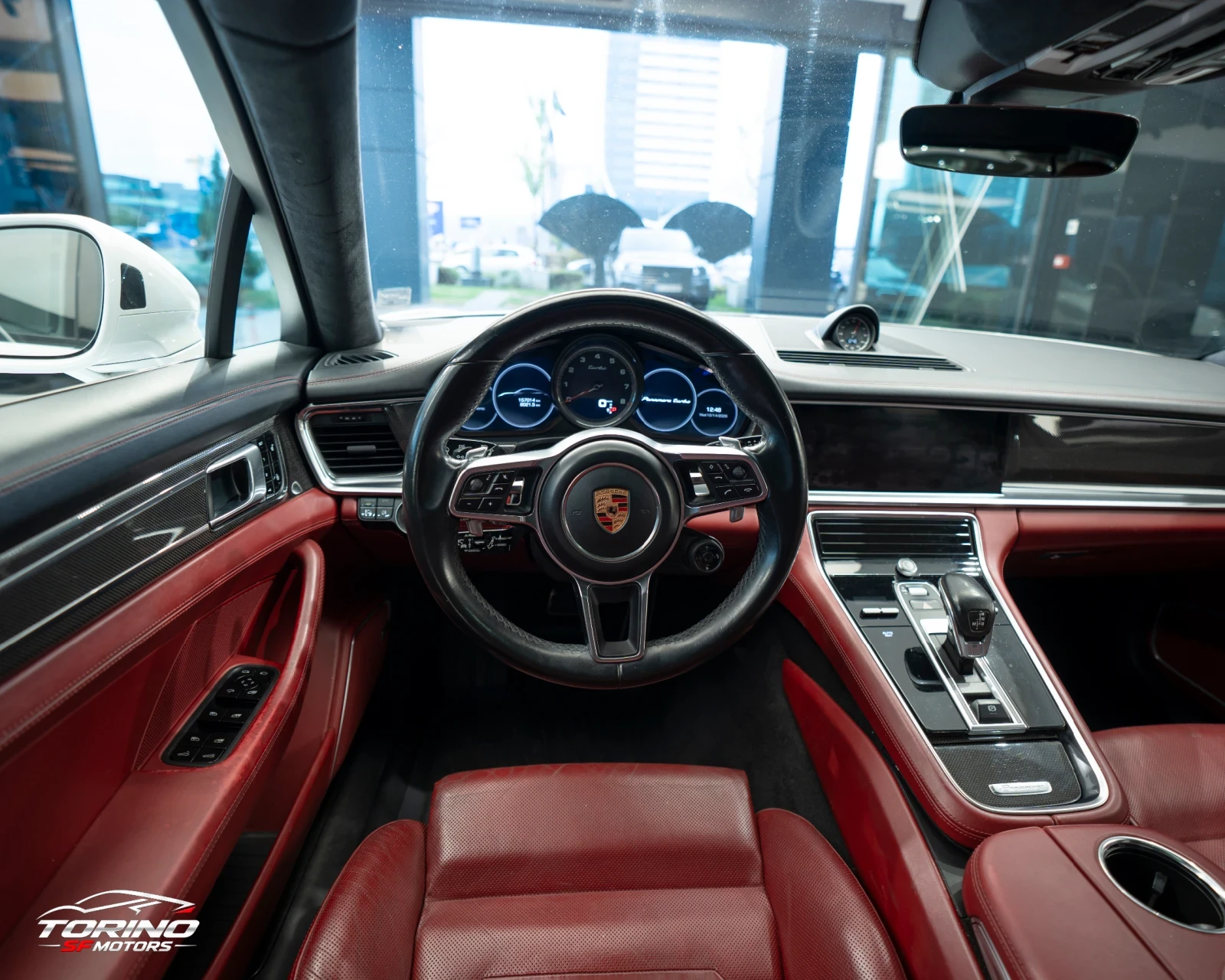 Porsche Panamera TURBO* SOFTCLOSE* BOSE* WHITE PEARL* PANO* FULLMAX | Mobile.bg � ����������� 14