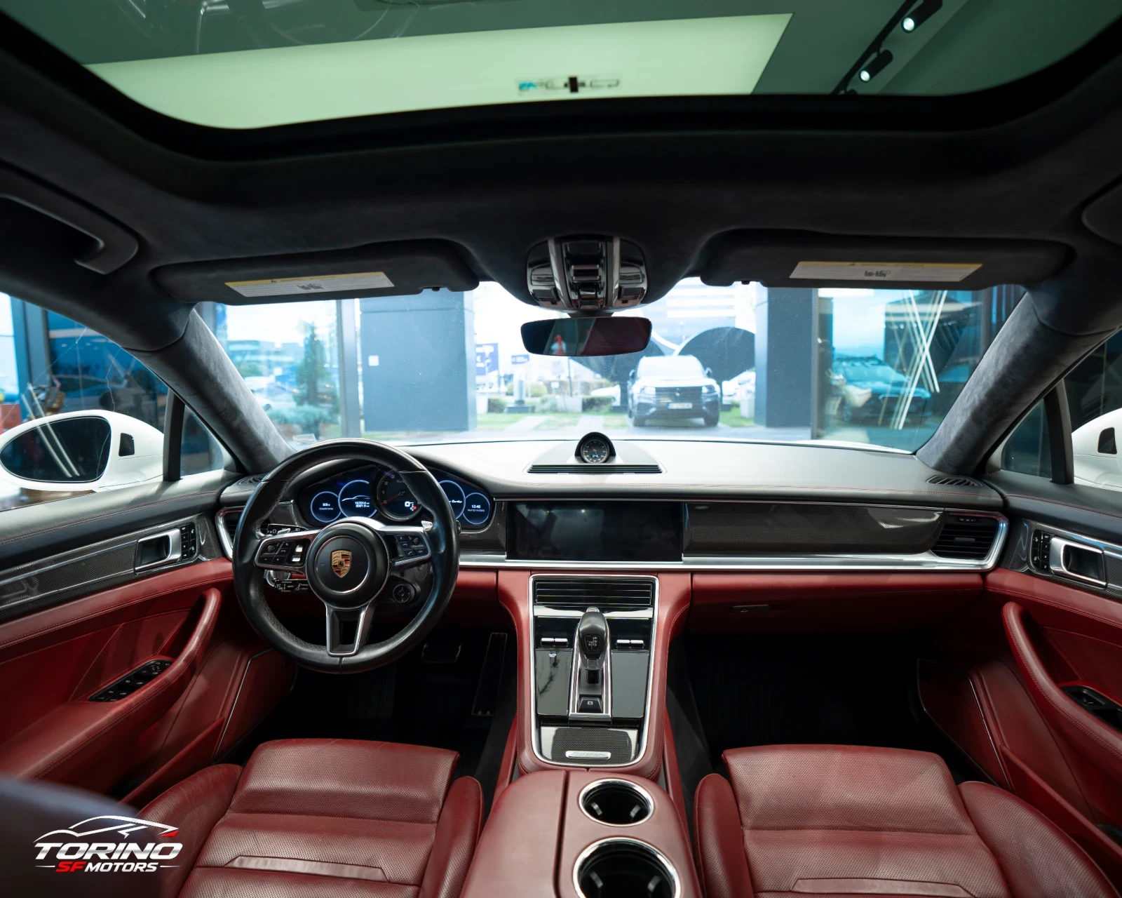 Porsche Panamera TURBO* SOFTCLOSE* BOSE* WHITE PEARL* PANO* FULLMAX | Mobile.bg � ����������� 13