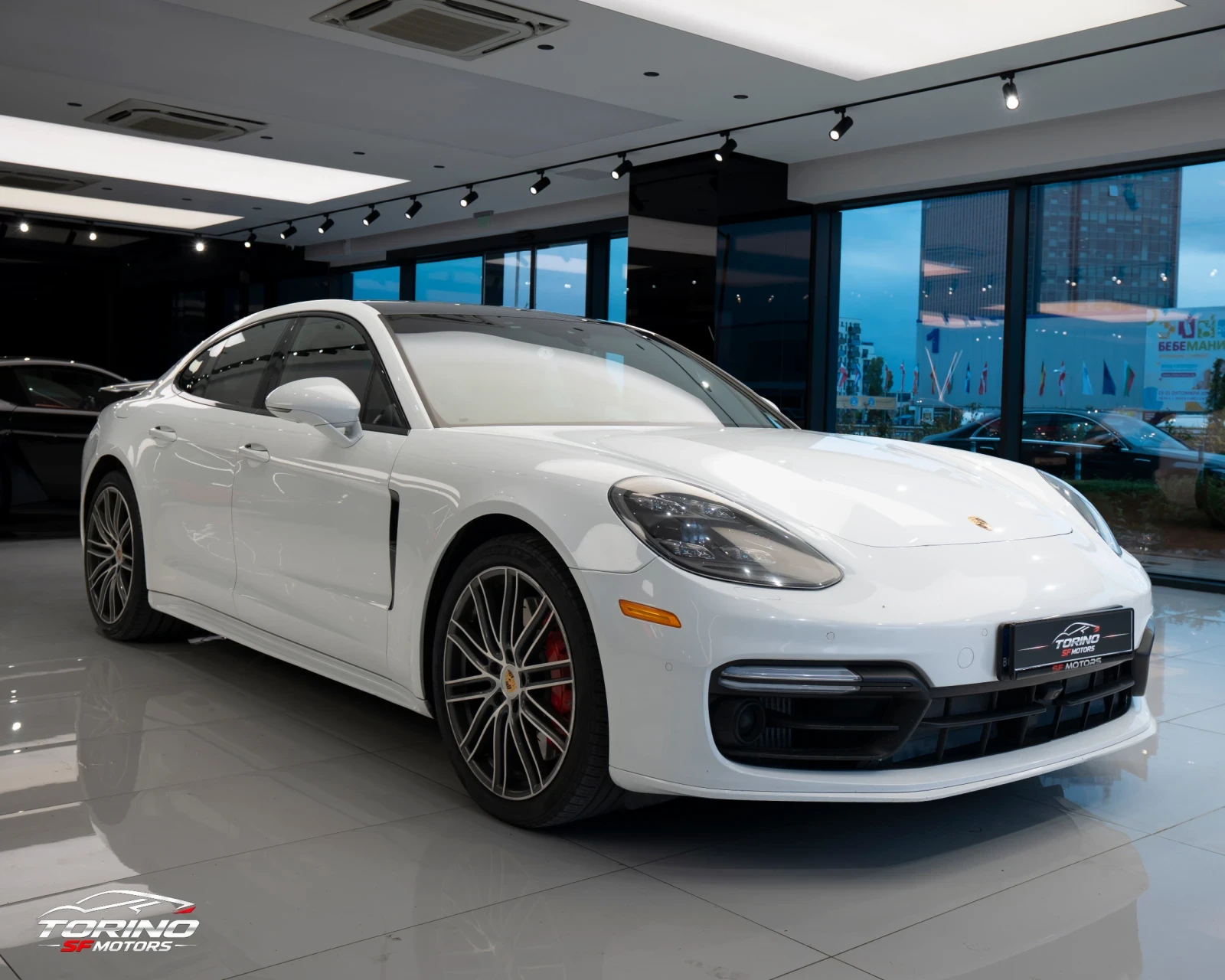 Porsche Panamera TURBO* SOFTCLOSE* BOSE* WHITE PEARL* PANO* FULLMAX | Mobile.bg � ����������� 7