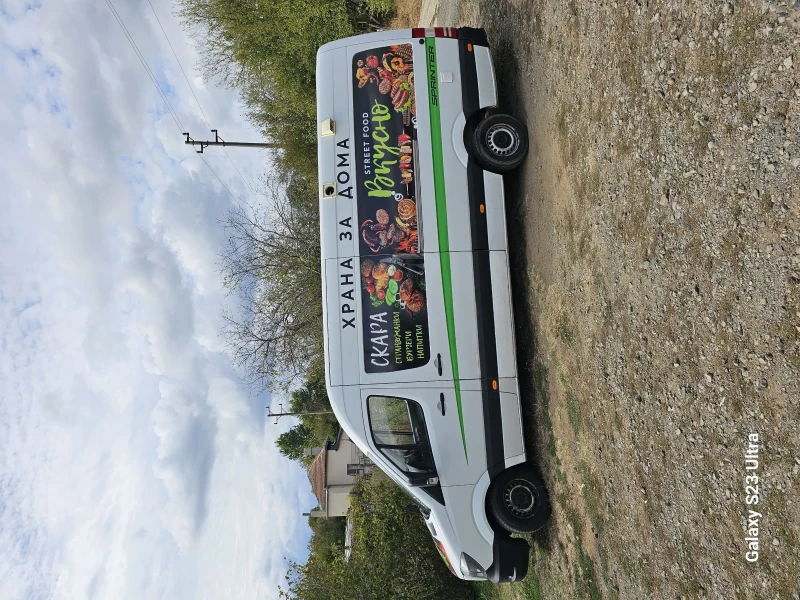 Mercedes-Benz Sprinter 313 МОБИЛНА СКАРА, снимка 4 - Бусове и автобуси - 51948005