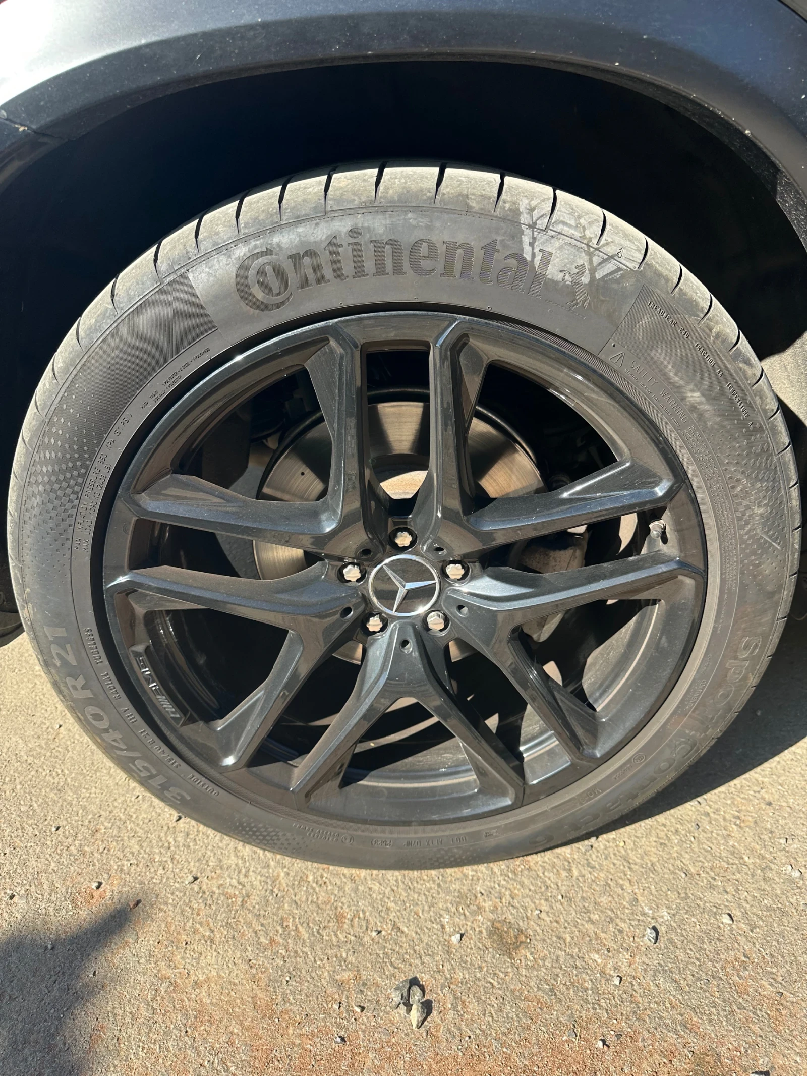 Гуми с джанти Continental 275/45R21, снимка 3 - Гуми и джанти - 56152597