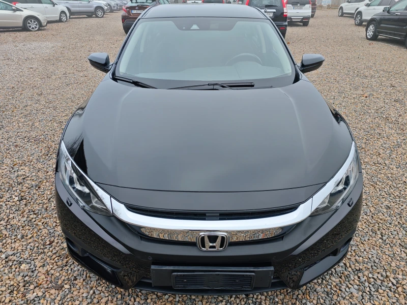 Honda Civic ВИШНА/DISTRONIC/NAV-БЪЛГАРСКИ/CARPLAY/ANDROID AUTO, снимка 4 - Автомобили и джипове - 48206284