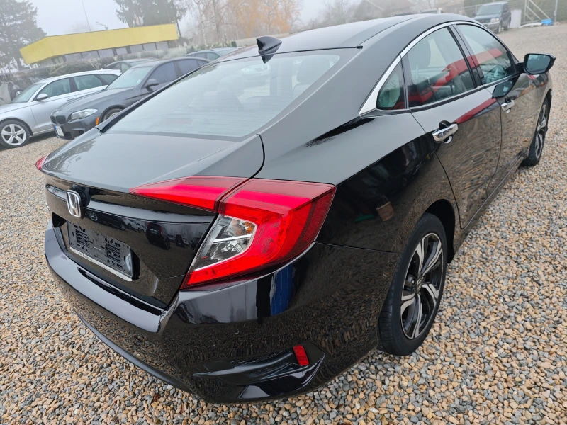 Honda Civic ВИШНА/DISTRONIC/NAV-БЪЛГАРСКИ/CARPLAY/ANDROID AUTO, снимка 10 - Автомобили и джипове - 48206284