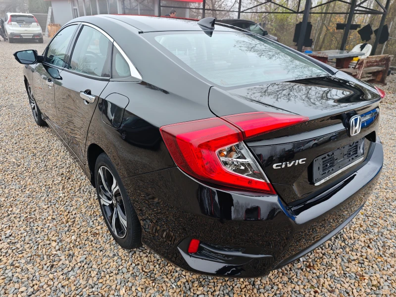 Honda Civic ВИШНА/DISTRONIC/NAV-БЪЛГАРСКИ/CARPLAY/ANDROID AUTO, снимка 8 - Автомобили и джипове - 48206284