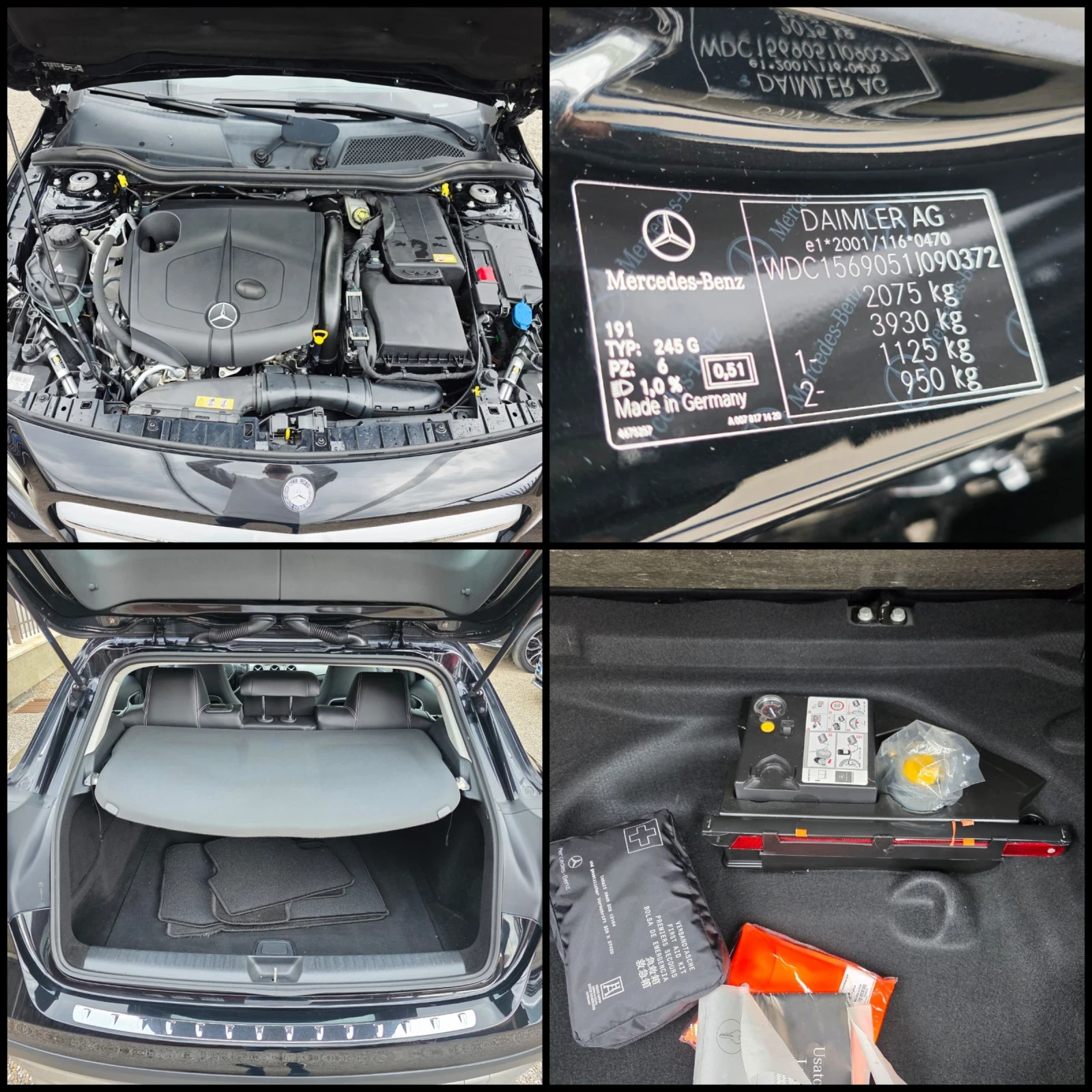 Mercedes-Benz GLA 220 CDI/PREMIUM/4-MATIC/BI-XENON/РЕАЛНИ КМ/, снимка 16 - Автомобили и джипове - 54633528