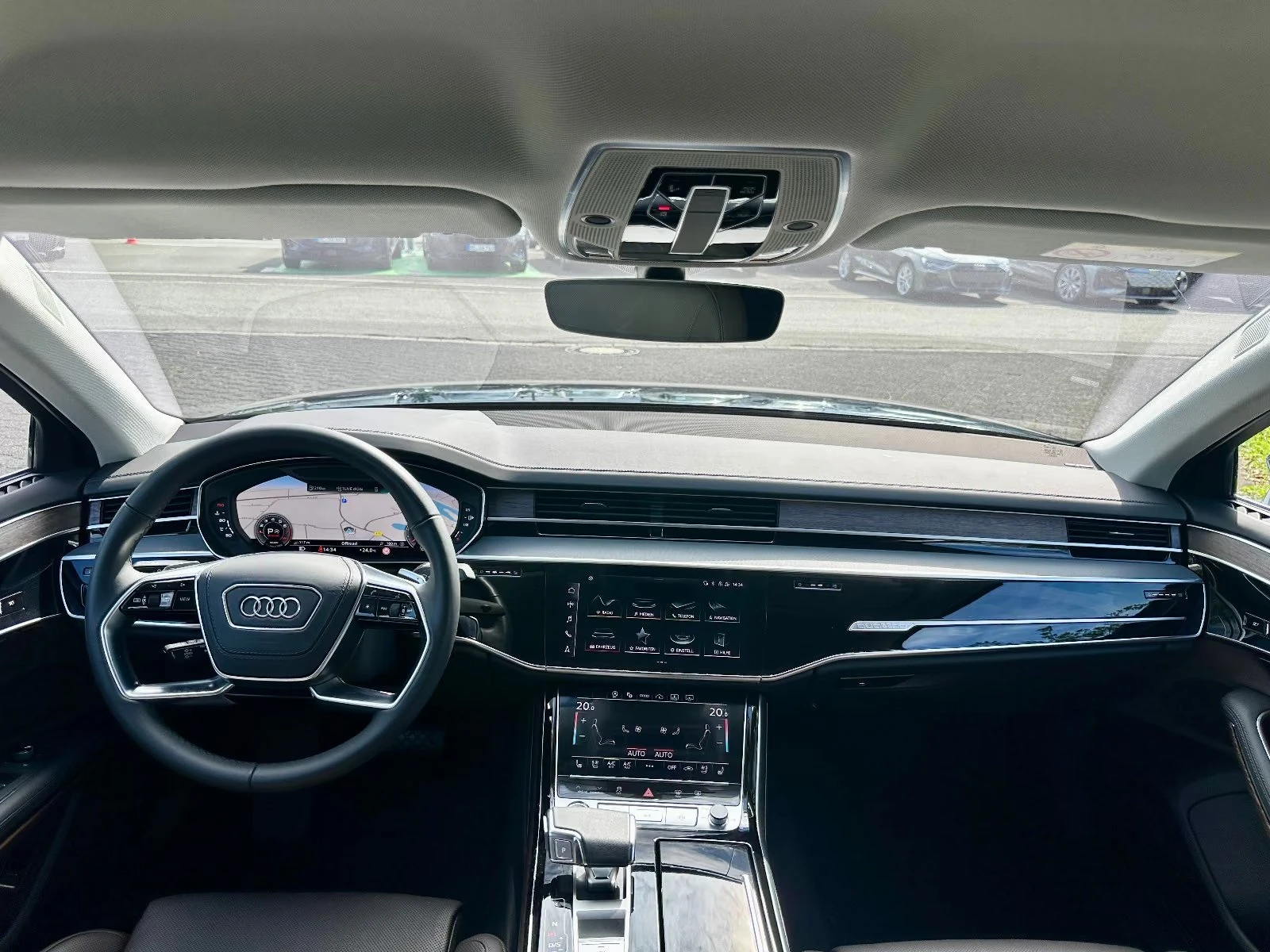 Audi A8 55 TFSI / LONG / B&O / MATRIX/ 4 SEATS/ 360/ AIR, снимка 9 - Автомобили и джипове - 56001660