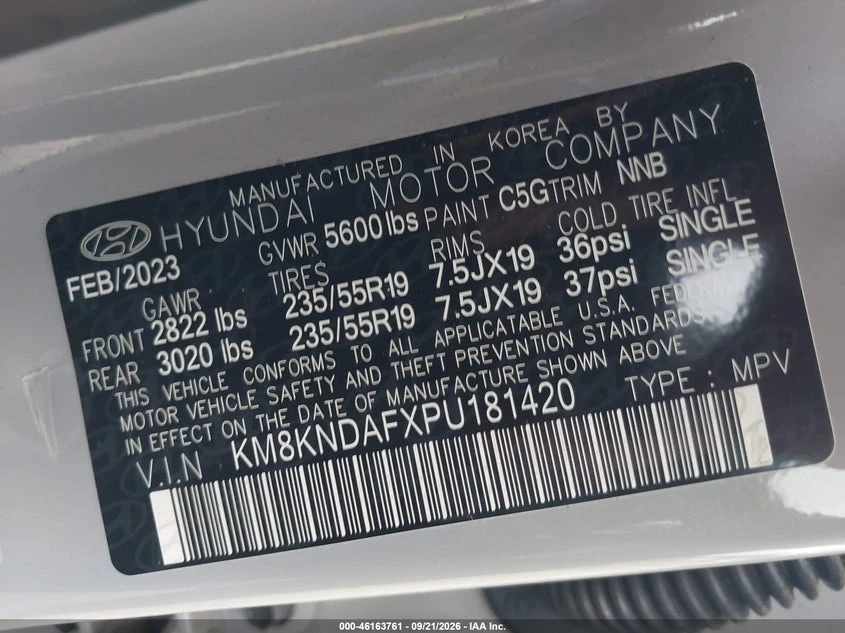 Hyundai Ioniq 5 Sel, снимка 5 - Автомобили и джипове - 56522143