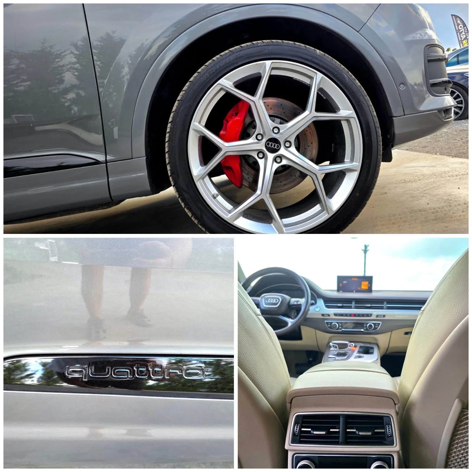 Audi Q7 3.0TDI QUATTRO  MEGA FULL S LINE   100% | Mobile.bg   17