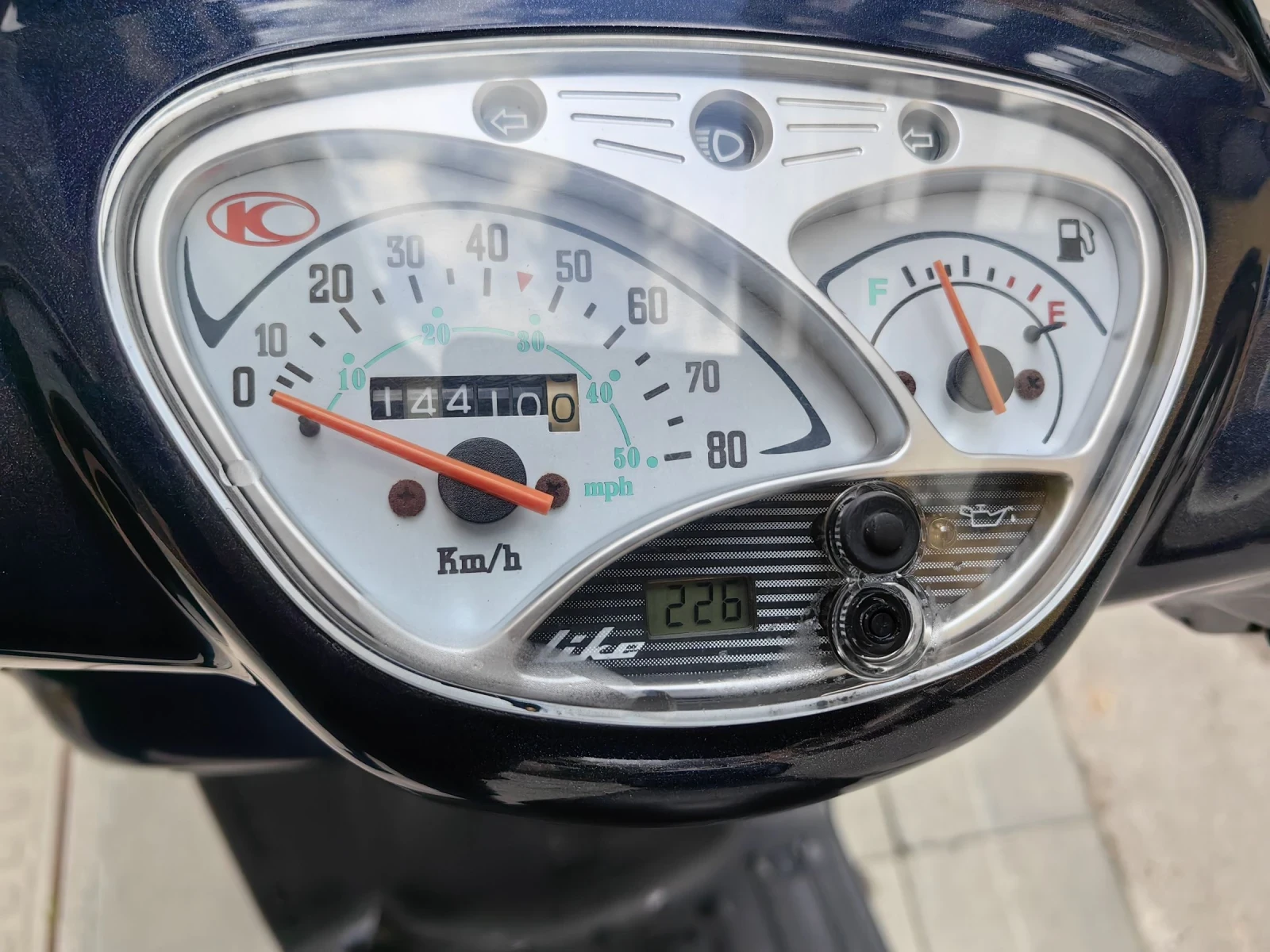 Kymco Like Мотопед, снимка 4 - Мотоциклети и мототехника - 54234797