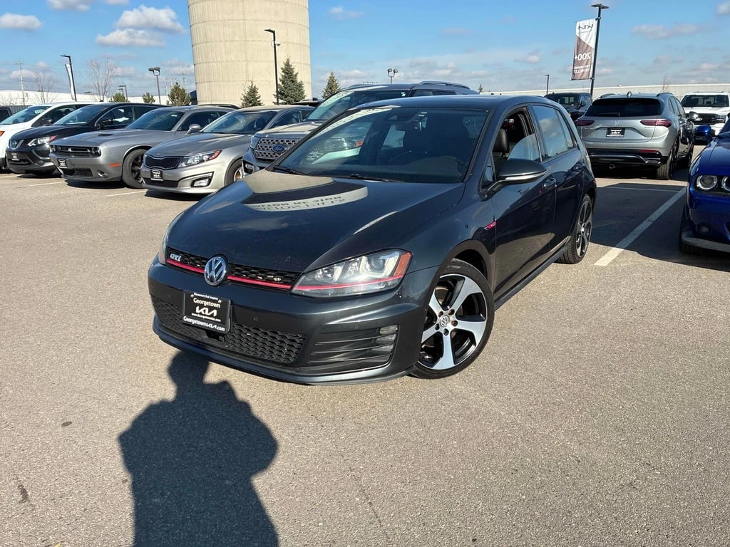 VW Golf 2016 GTI Autobahn * CARFAX * БЕЗ ПЪРВОНАЧАЛНА, снимка 1