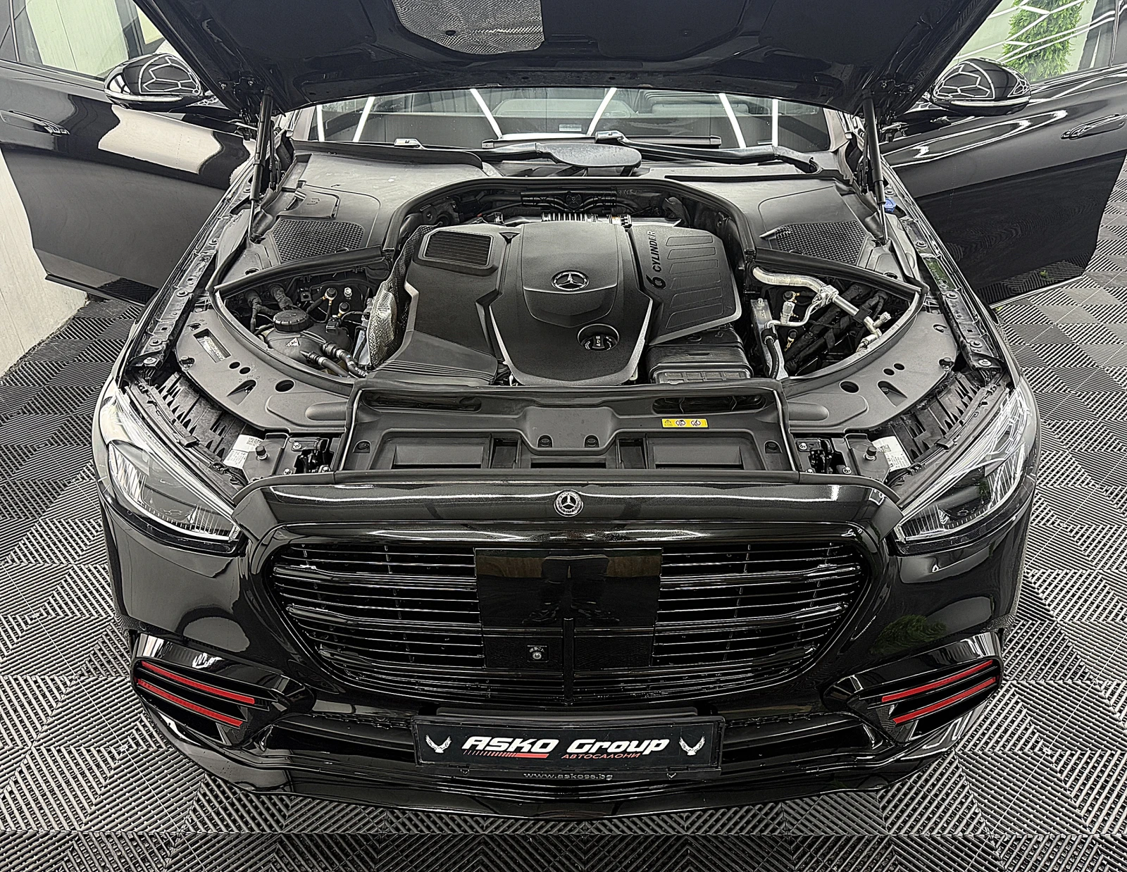 Mercedes-Benz S 350 BRABUS-900/LONG/PANORAMA/4-Matic/СОБСТВЕН ЛИЗИНГ, снимка 17 - Автомобили и джипове - 54065678