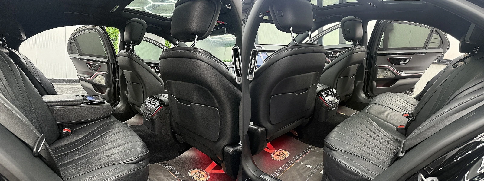 Mercedes-Benz S 350 BRABUS-900/LONG/PANORAMA/4-Matic/СОБСТВЕН ЛИЗИНГ, снимка 11 - Автомобили и джипове - 54065678