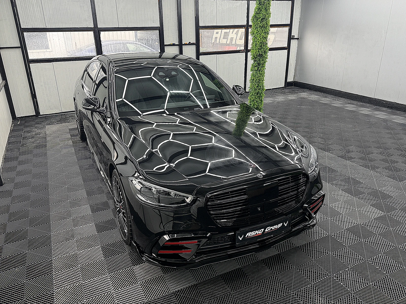 Mercedes-Benz S 350 BRABUS-900/LONG/PANORAMA/4-Matic/СОБСТВЕН ЛИЗИНГ, снимка 8 - Автомобили и джипове - 54065678