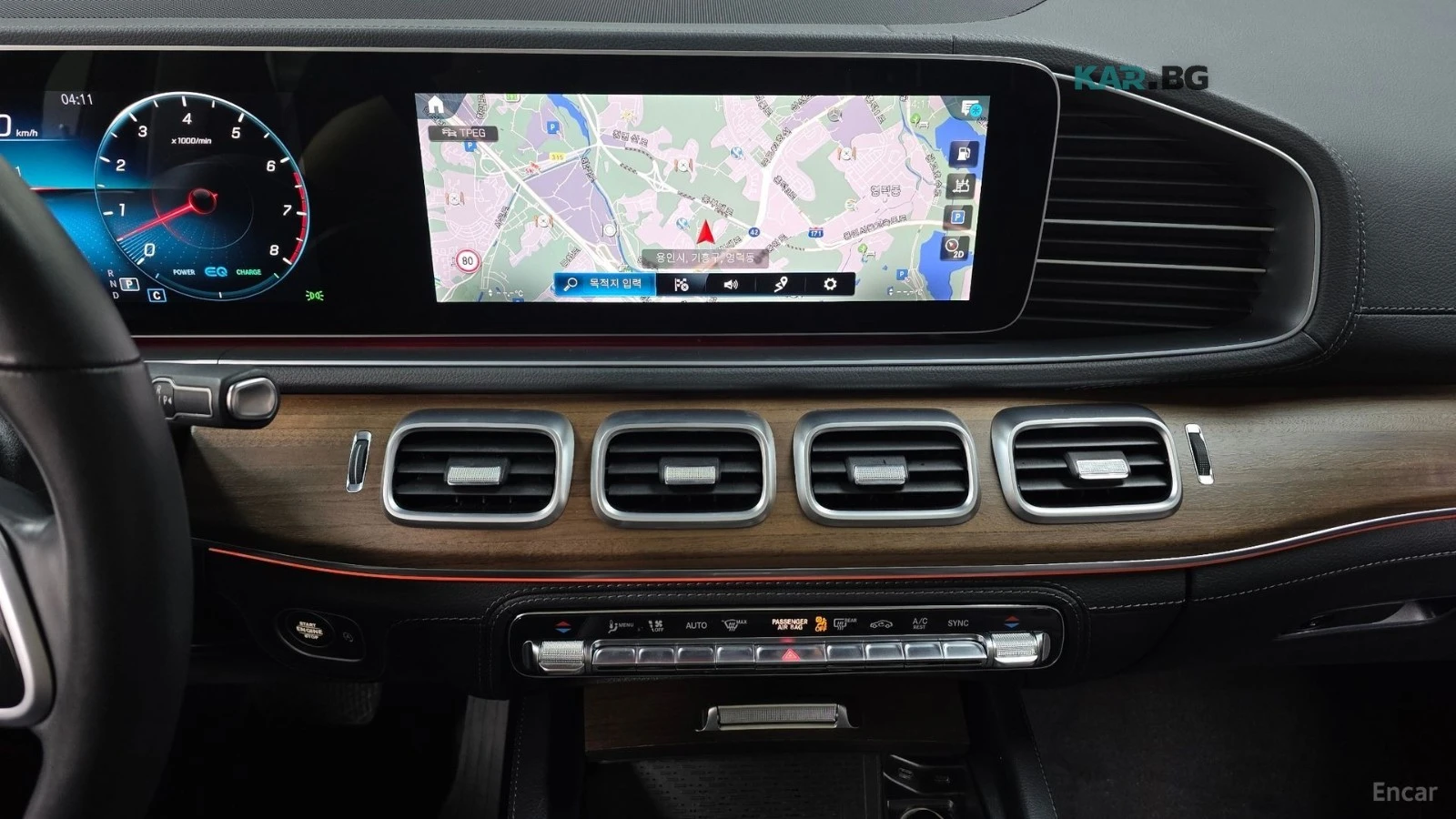 Mercedes-Benz GLE 450 4MATIC* HUD* 360* КОЖА* ОБДУХ* НАВИ* ПАНО, снимка 11 - Автомобили и джипове - 55741991