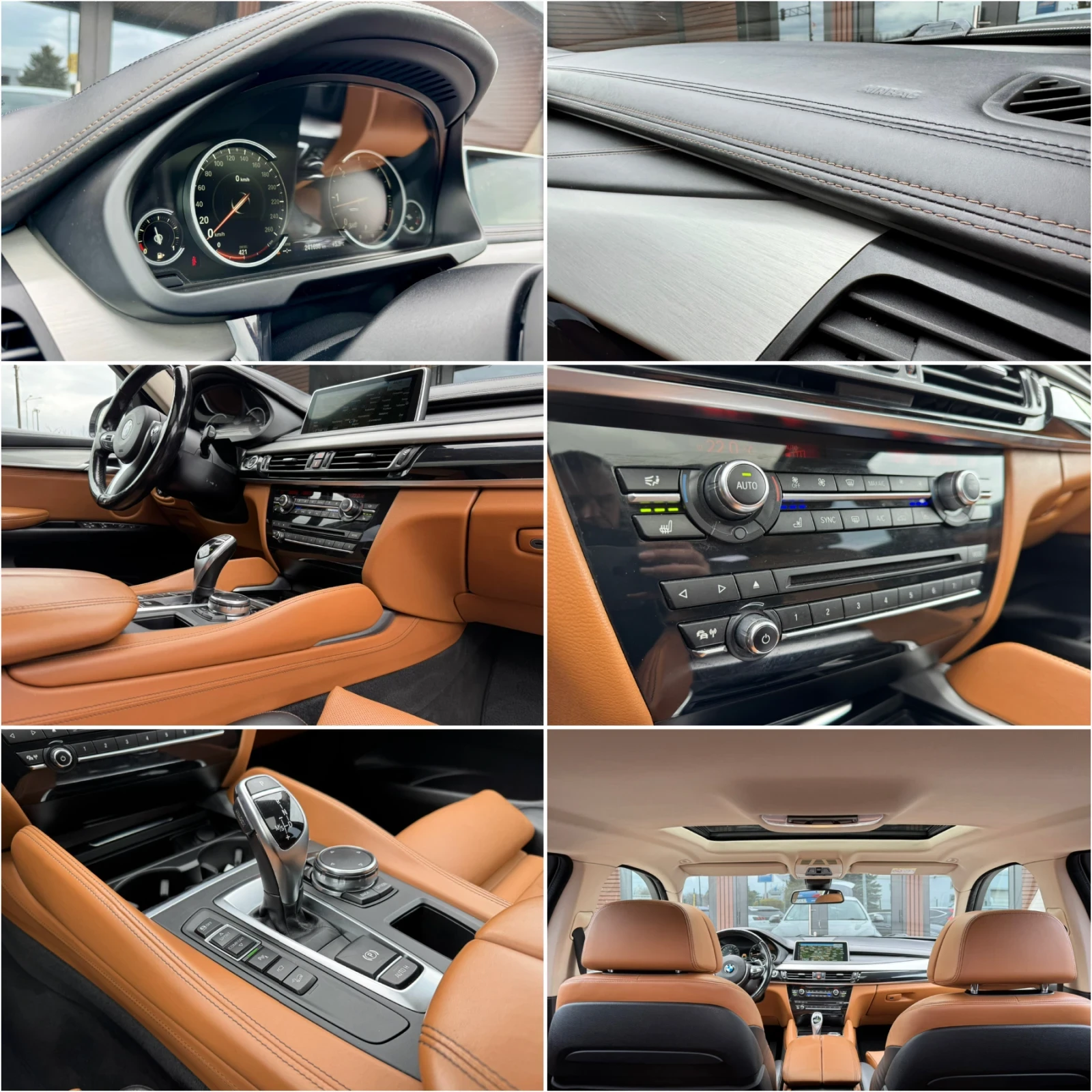 BMW X6 3.0d* xDrive* Digital* Napa* Камера 360* Лизинг, снимка 12 - Автомобили и джипове - 53956901