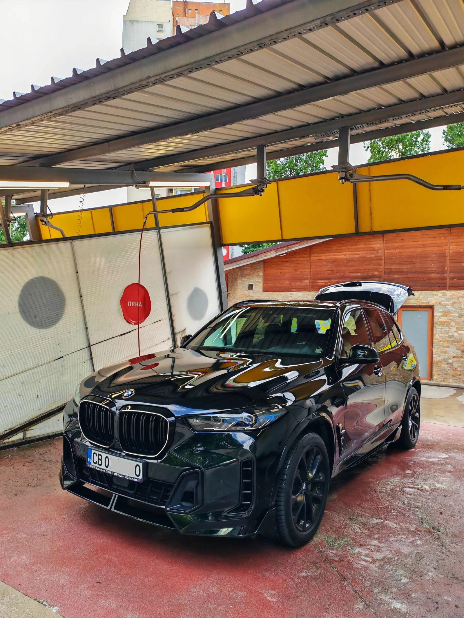 BMW X5 M-technik, MANHART-Tuning, Facelift, Full Black, снимка 12 - Автомобили и джипове - 55075297
