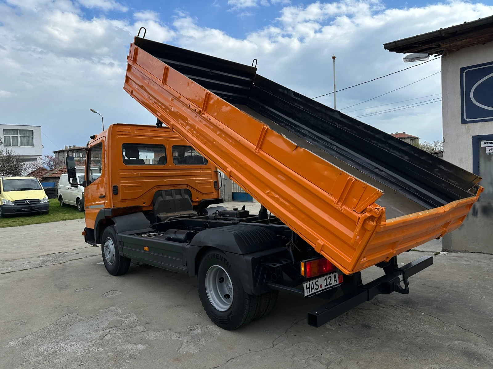 Mercedes-Benz Atego 815* Тристранен самосвал* Топ състояние, снимка 5 - Камиони - 54148882