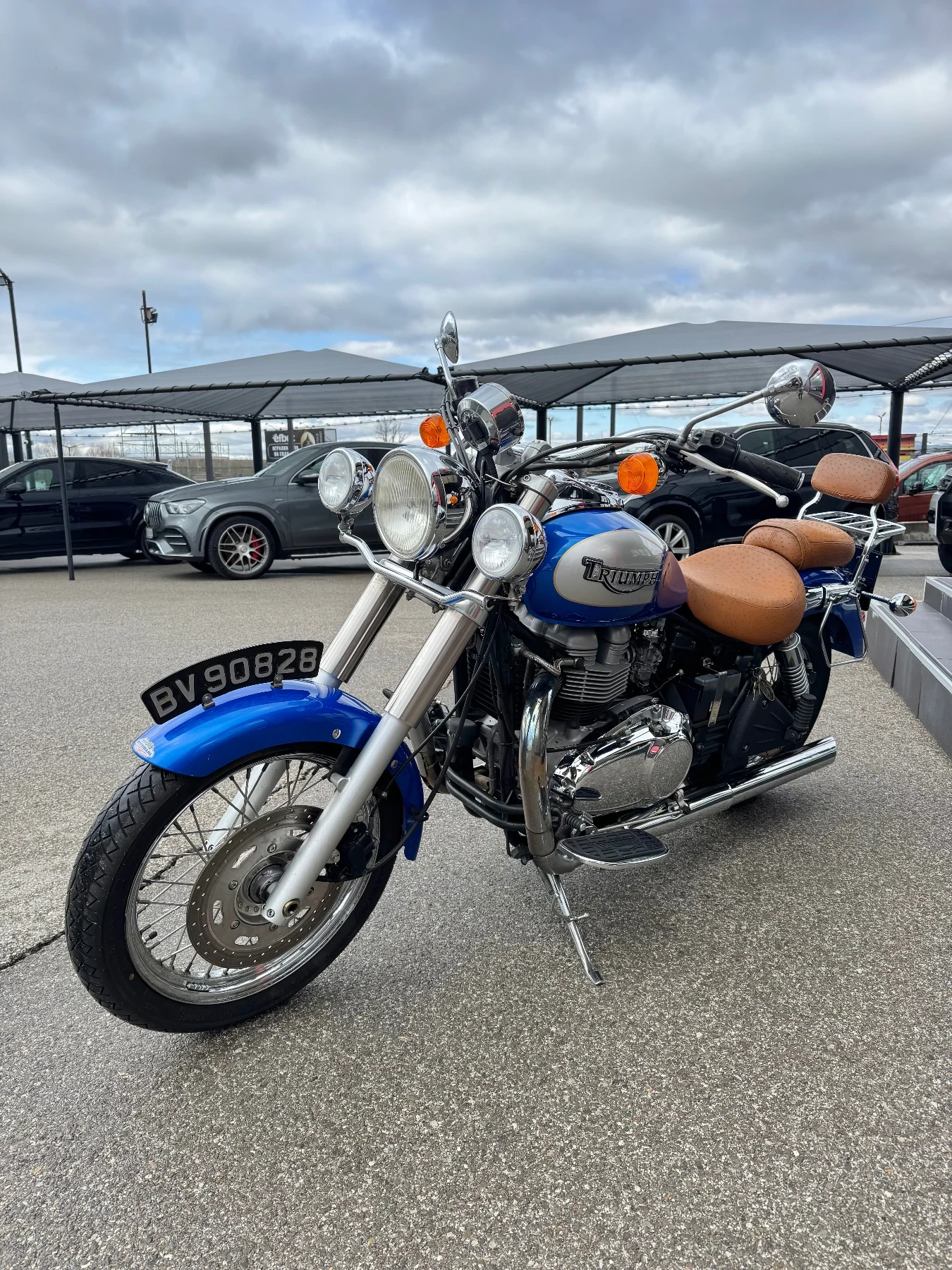 Triumph America 800i-КАТО НОВ, снимка 6 - Мотоциклети и мототехника - 54010942