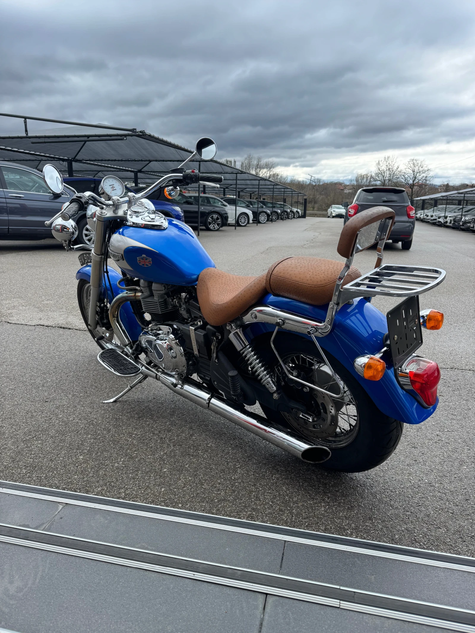 Triumph America 800i-КАТО НОВ, снимка 4 - Мотоциклети и мототехника - 54010942