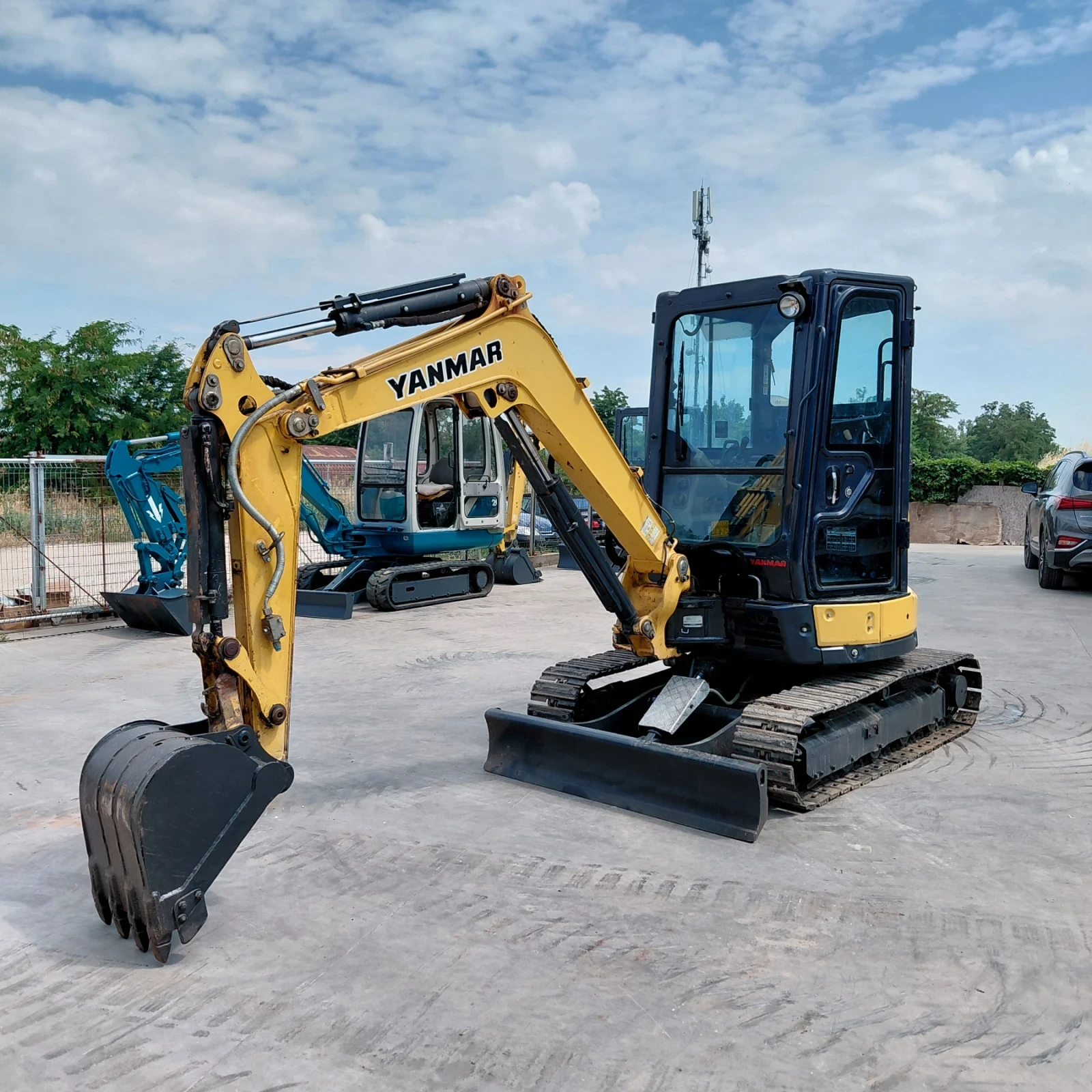 Багер Yanmar VIO30-6 * КЛИМАТИК * ЛИНИЯ ЗА ЧУК * 