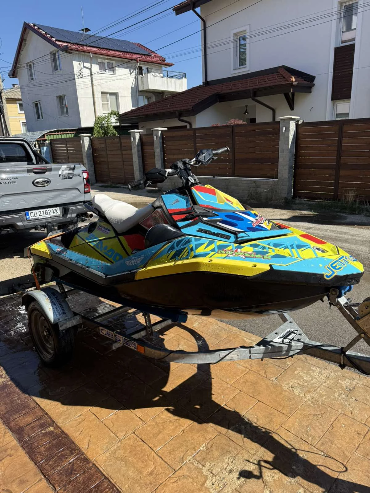 Джет Bombardier Sea Doo SPARK TRIXX RIVA RACING, снимка 3 - Воден транспорт - 55740838