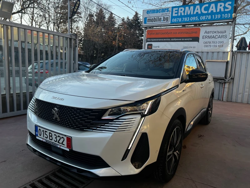 Peugeot 3008 * GT* 300к.с.* 4х4* DISTRONIC* 360camera* FULL* , снимка 1 - Автомобили и джипове - 49010603