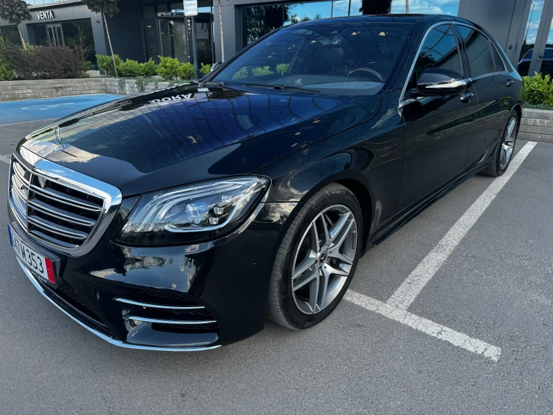 Mercedes-Benz S 400 LONG AMG 4MATIC * НЕРАЗЛИЧИМА ОТ НОВА* , снимка 2 - Автомобили и джипове - 50332826