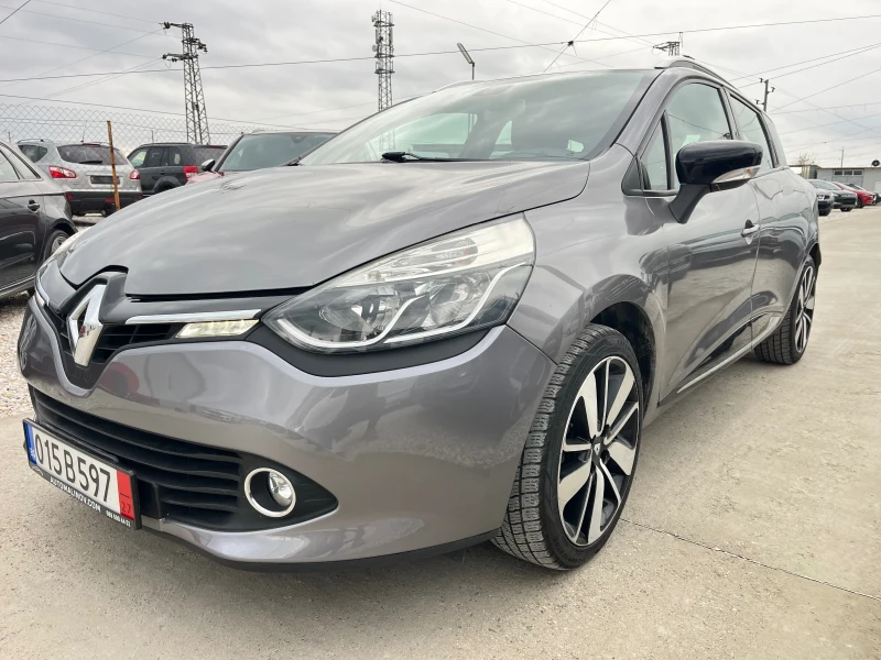Renault Clio 1.5dci, 90k.c, 17ки, нави, пияно лак