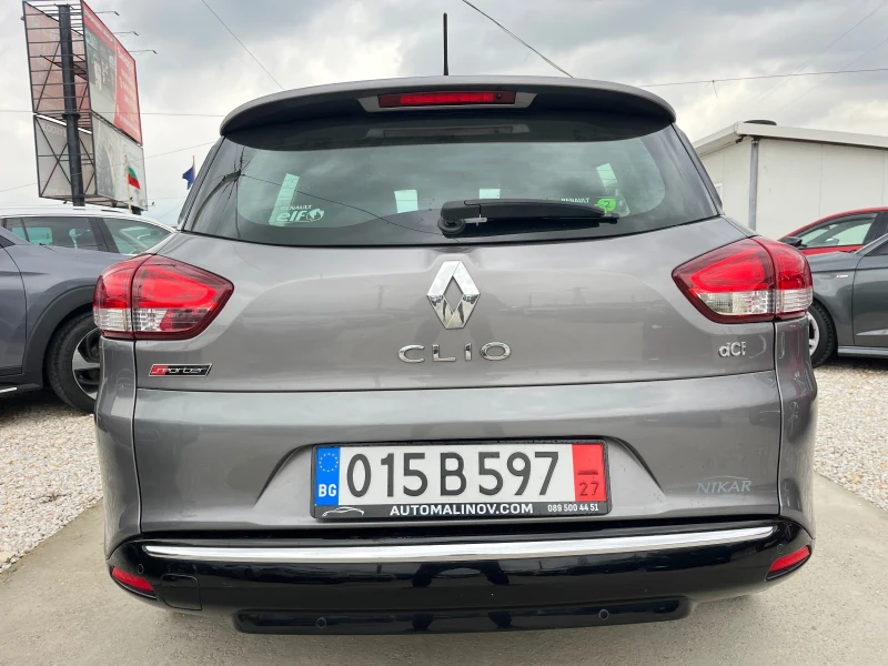 Renault Clio 1.5dci, 90k.c, 17ки, нави, пияно лак, снимка 5 - Автомобили и джипове - 52726965