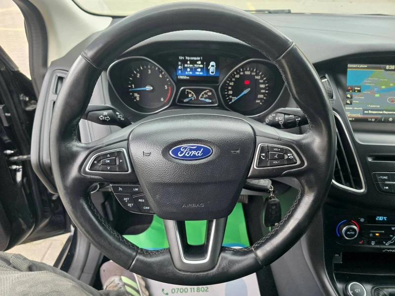 Ford Focus КОЛЕДНА ПРОМОЦИЯ ТОП/1.6TDCI/NAVI/CLIMATRON, снимка 10 - Автомобили и джипове - 52800050