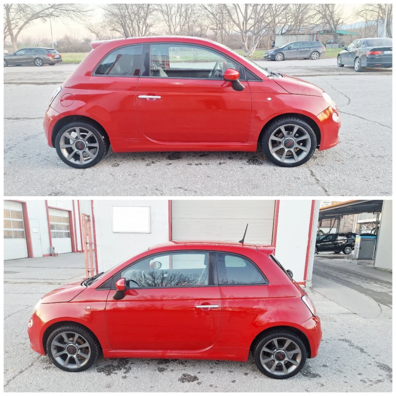 Fiat 500 1.25 * EURO 6B* * ГАЗ* * Парктроник* , снимка 9 - Автомобили и джипове - 53214327