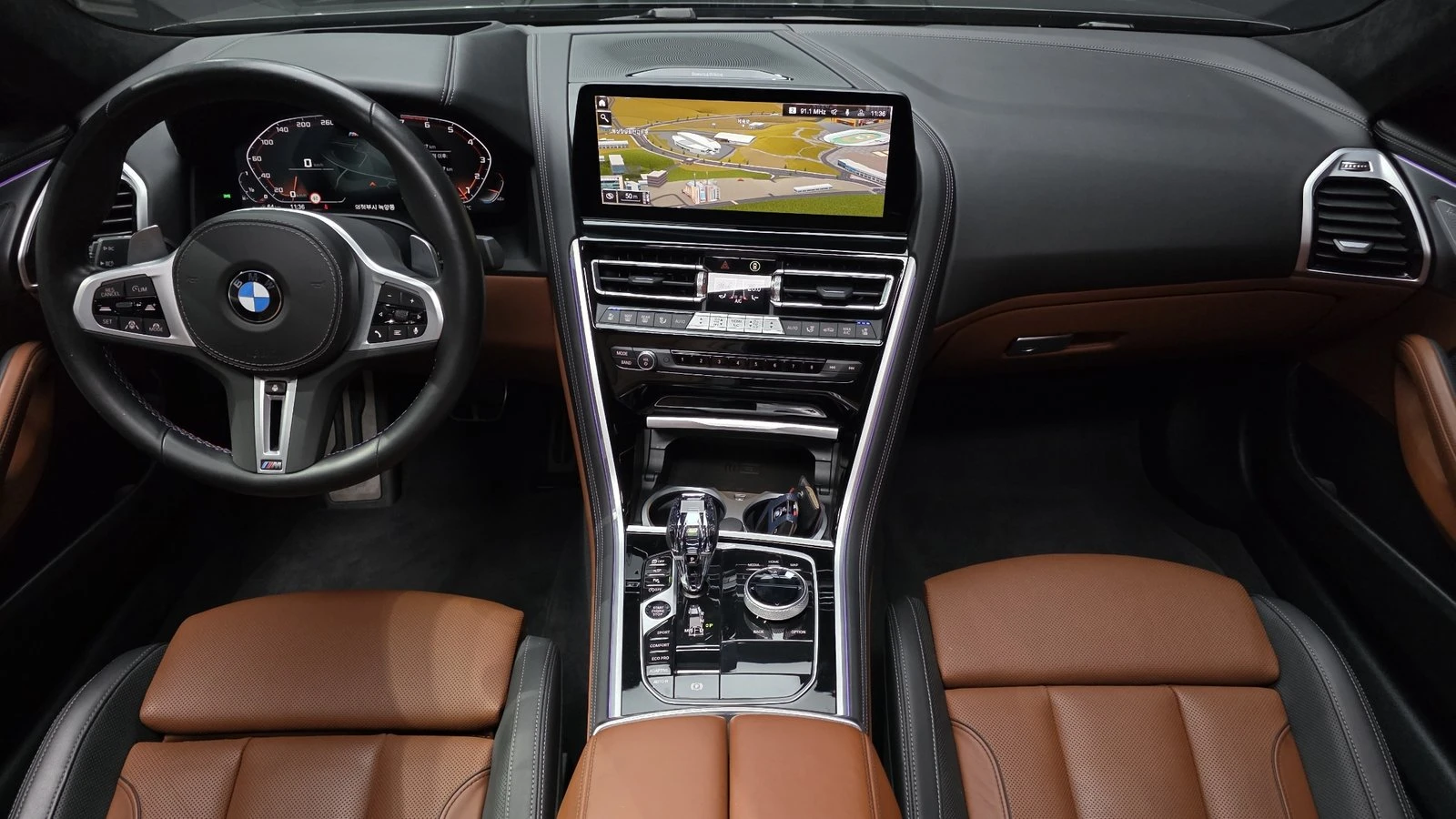BMW 850 ЛЮК* HUD* 360* KEYLESS* ПОДГРЕВ ВОЛАН* КРАЙНА ЦЕНА, снимка 7 - Автомобили и джипове - 55243955