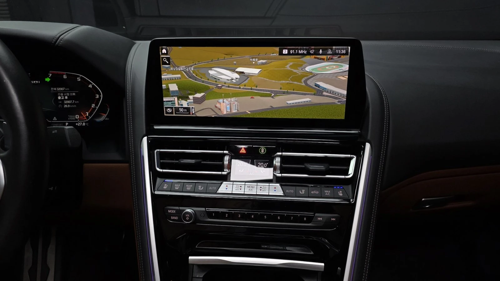 BMW 850 ЛЮК* HUD* 360* KEYLESS* ПОДГРЕВ ВОЛАН* КРАЙНА ЦЕНА, снимка 14 - Автомобили и джипове - 55243955