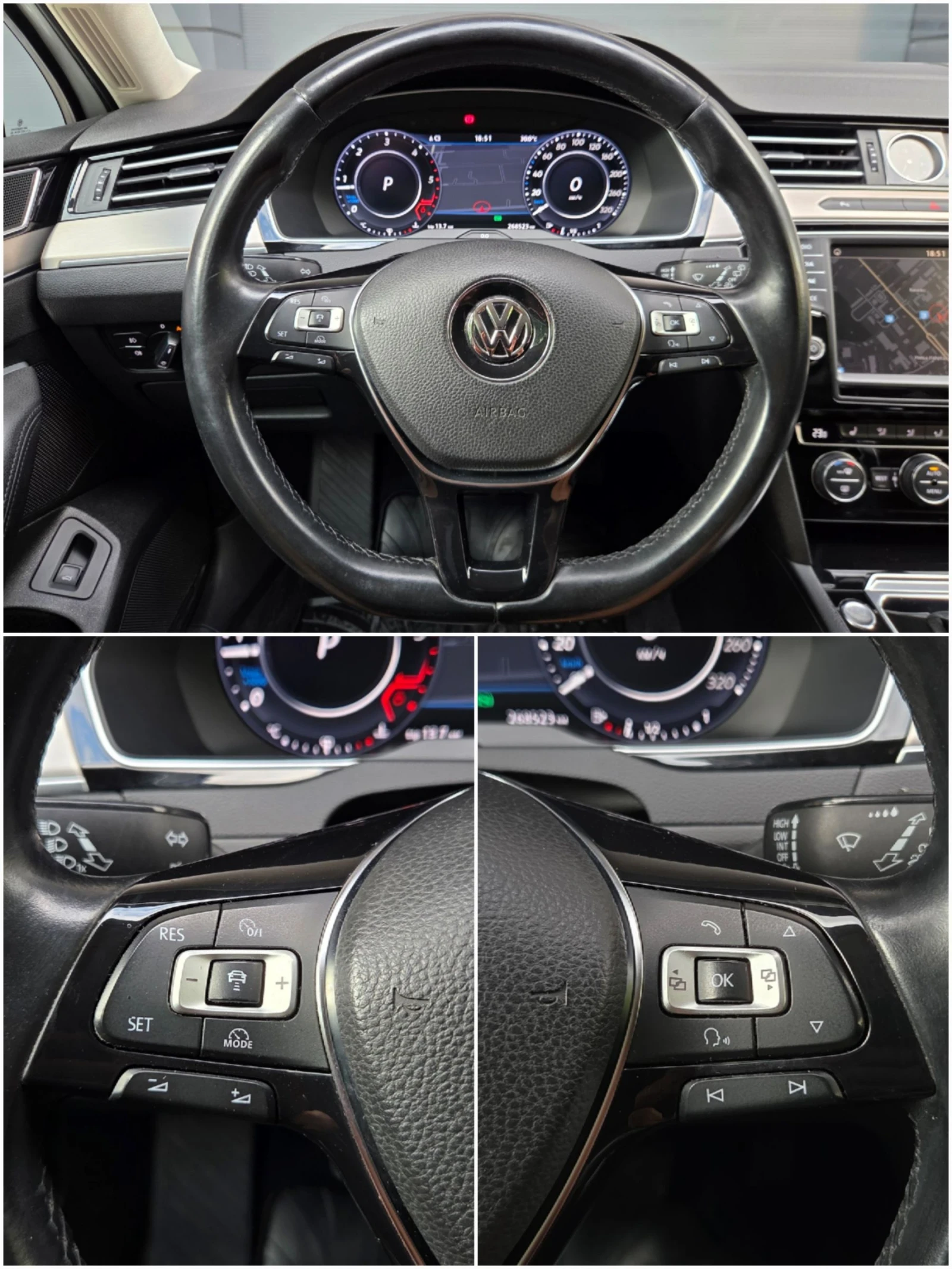 VW Passat 2.0TDI DSG Highline * Digital * Full LED* Distroni, снимка 10 - Автомобили и джипове - 55397573