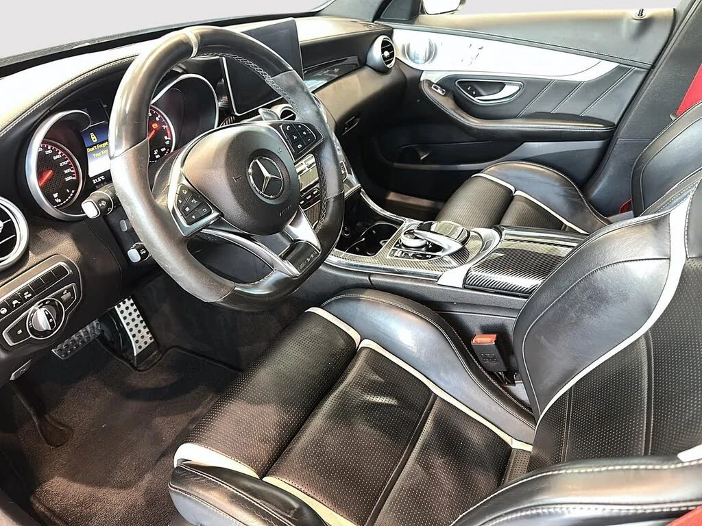 Mercedes-Benz C 63 AMG S* КОЖА* ПОДГРЕВ* BLIND SPOT* НАВИ* , снимка 7 - Автомобили и джипове - 55709636